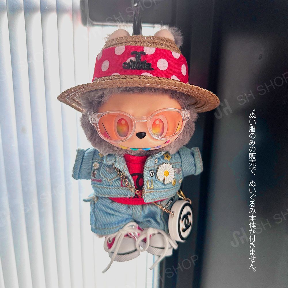 Labubu ぬいぐるみ服 8点セット BIGBANG G-DRAGON 着用風 GD