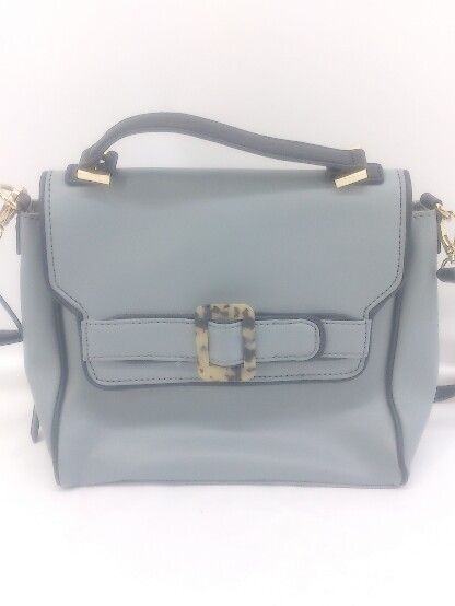 バッグ maina ◇ MIAN ミアン 2WAY ハンド ショルダー バッグ サックスブルー系