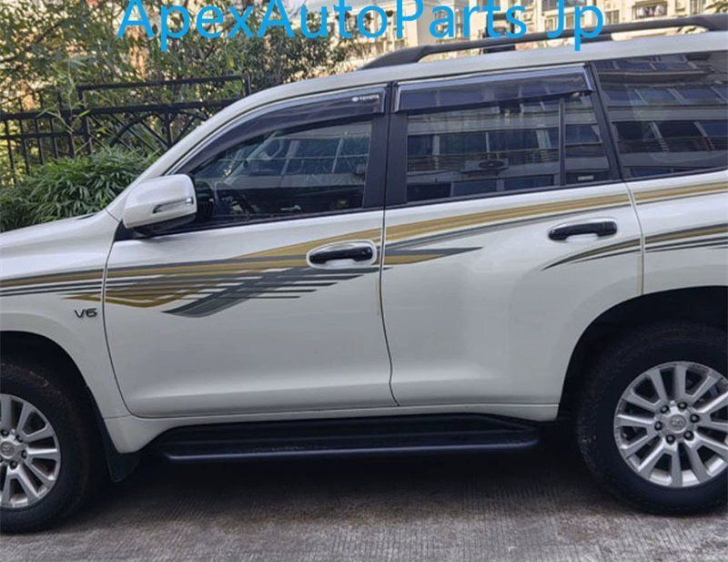 2010-2025 トヨタ プラド LC150 競技用 フットステップ フレーム直結 サイドガード FJ150 対応