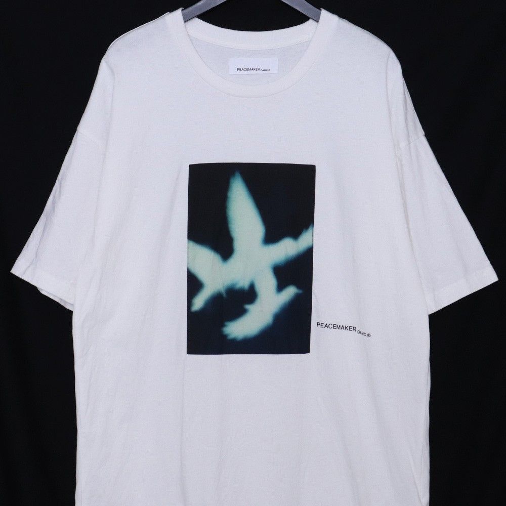 Tシャツ・カットソー OAMC SS25 PEACEMAKER DARK TEE (PCM1OT02FJE002002 WHT) OAMC PEACEMAKER White Dark Flower T-shirt Lサイズ ホワイト