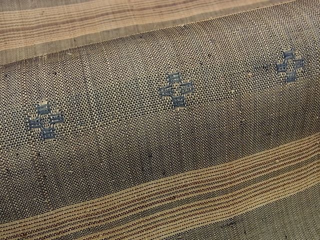 平和屋本店■希少　夏物　人間国宝　平良敏子　喜如嘉の芭蕉布　花織　八寸名古屋帯　証紙付き　逸品s7450 楽天市場】平和屋本店□希少 夏物 人間国宝 平良敏子 喜如嘉の芭蕉布
