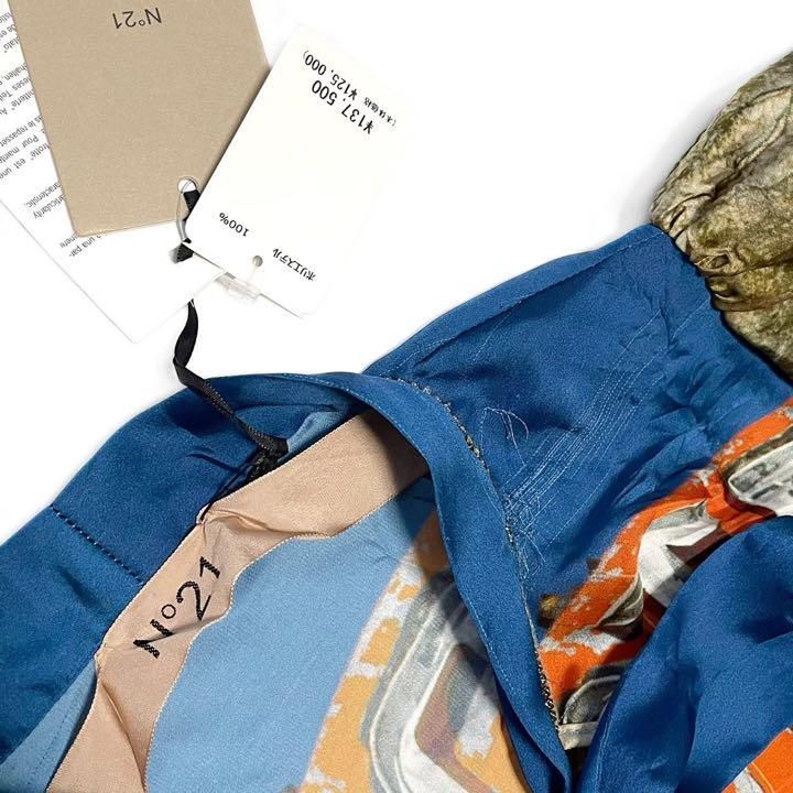 N°21 NUMERO VENTUNO MOTEL プリント PO ワンピース N°21 NUMERO VENTUNO MOTEL プリント PO ワンピース