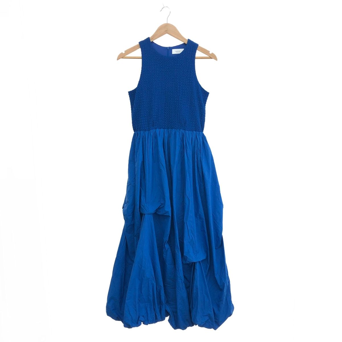 emmi wellness & oneness エミ 25SS/膨れジャガードカットドッキング 