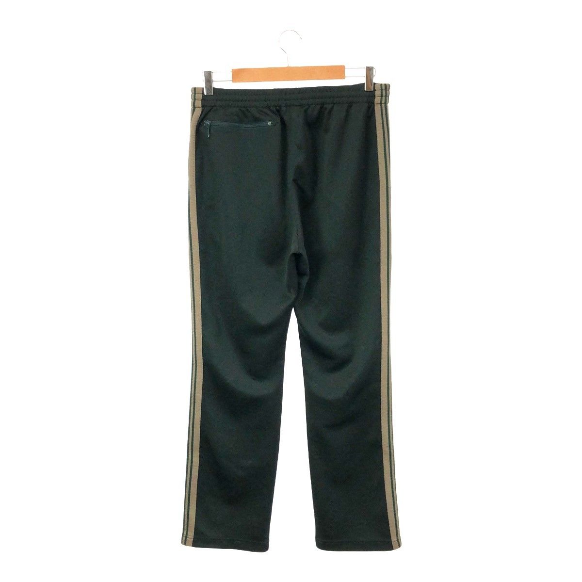 NEEDLES ニードルズ ニードルス 21/AW J0223 ナロートラックパンツ ジャージ Mサイズ NARROW TRACK PANT POLY  SMOOTH グリーン - メルカリ