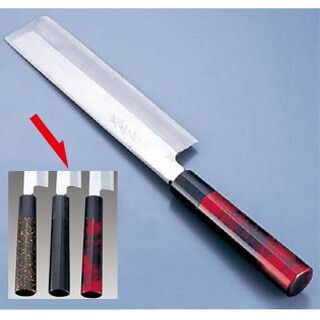 包丁・ナイフ 歌舞伎調和包丁　忠舟　出刃　15cm　黒石目(9-0301-1002) 歌舞伎調和庖丁 忠舟 出刃 15cm 黒石目 歌舞伎調和庖丁 忠舟 出刃 15cm