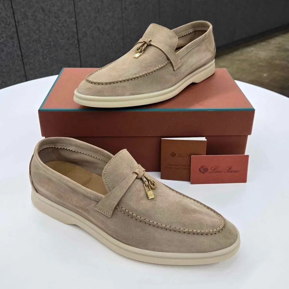 グレード| 41 Loro Piana ロロ ピアーナ サマーウォーク チャム ローファー