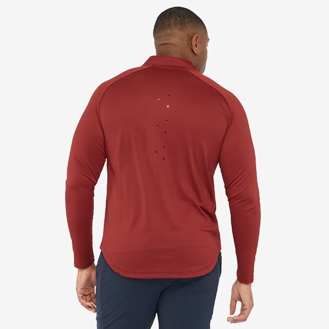 送料無料 匿名配送 カンタベリー ラグビー ブリティッシュ&アイリッシュ ライオンズ 2025 エベレスト ハーフジップ トップ 赤 レッド 公式モデル 日本未発売