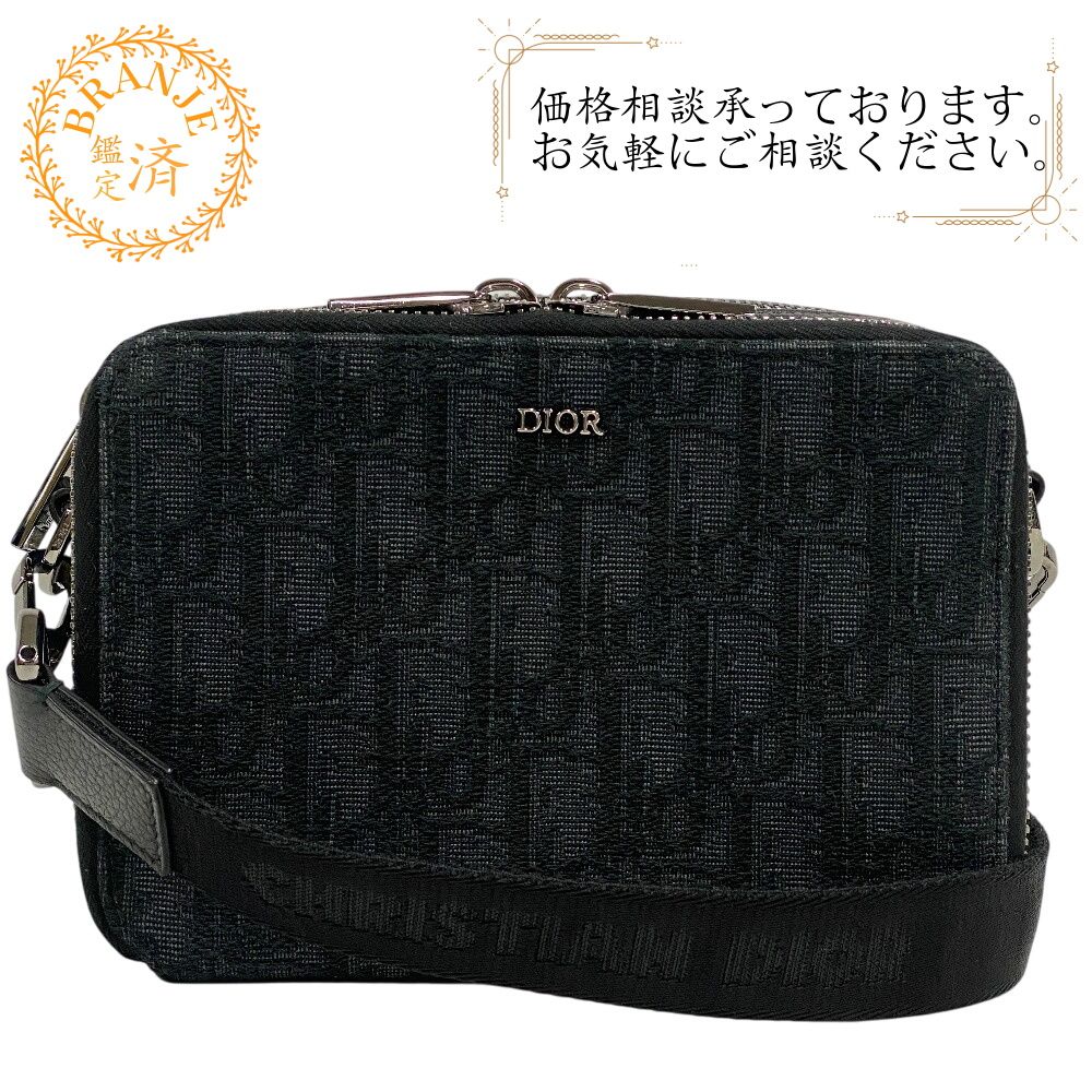 Christian Diorクリスチャンディオール オブリーク ショルダーバッグ