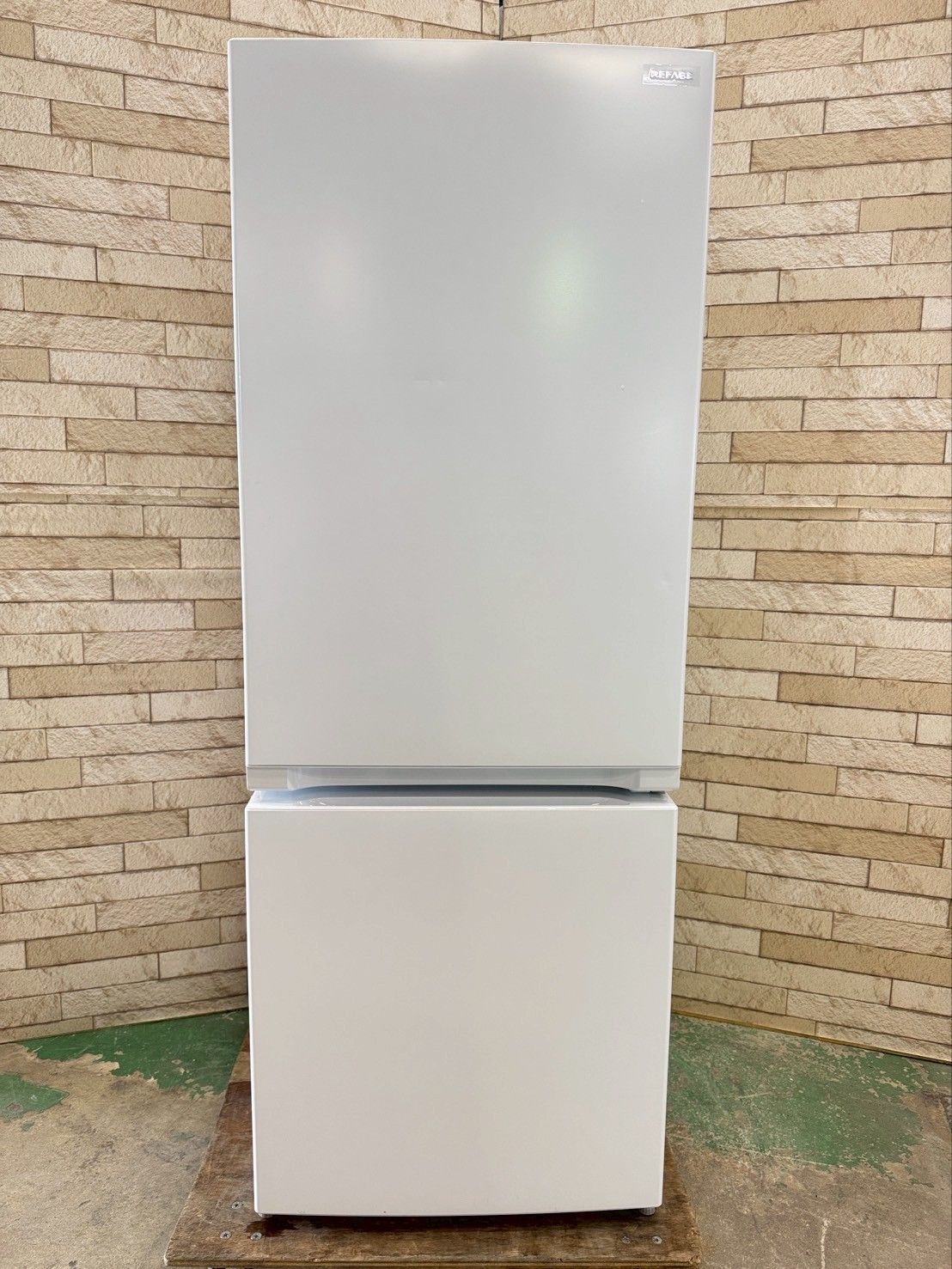 大阪 3か月保障付き 冷蔵庫 ヤマダ 2ドア YRZ-F15LW IR-795