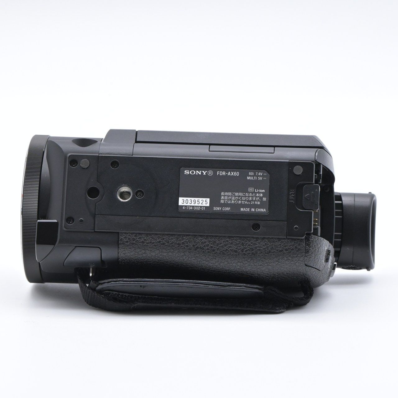 SONY FDR-AX60 4Kビデオカメラ本体　ジャンク品 美品】SONY FDR-AX60 4K ビデオカメラ（決算2025】【中古品