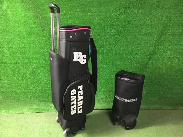 美品 パーリーゲイツ ゴルフバッグ キャディバッグ 9.5型 約5.5kg