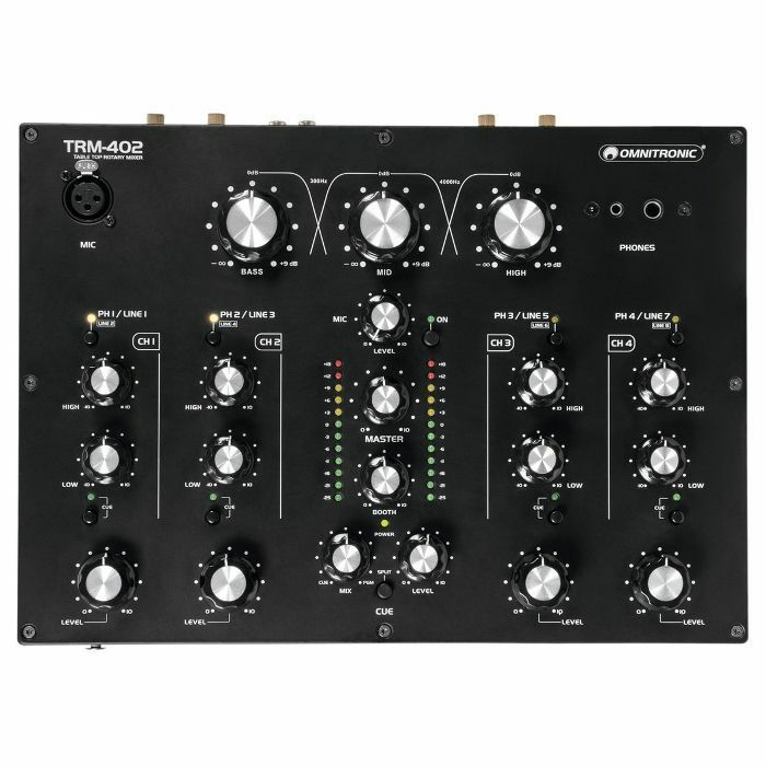 Omnitronic TRM-402 4chロータリーミキサー