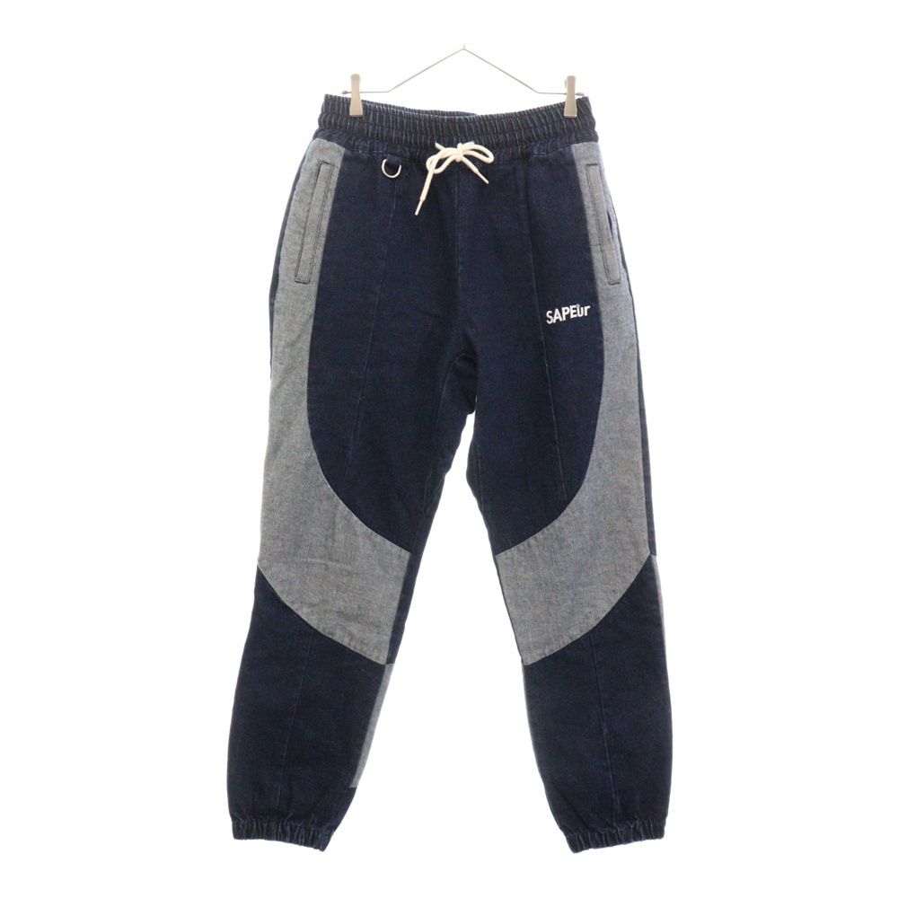 SAPEur (サプール) DENIM TRACK PANTS デニムトラッカーデニム