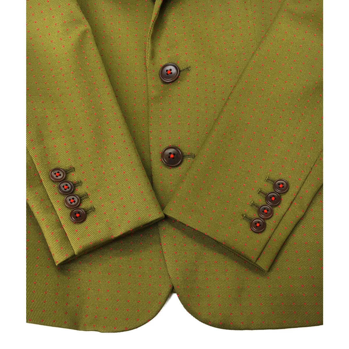 MASTER BUNNY EDITION - coco 中古 マスターバニーエディション MASTER BUNNY EDITION レディース テーラードジャケット 1(M) カーキ ドット 総裏地付き MASTER BUNNY EDITION - coco 中古 マスターバニーエディション