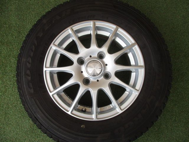 み ティラードR 165 80R14 スタッドレスタイヤ４本SET NV200 デリカD3