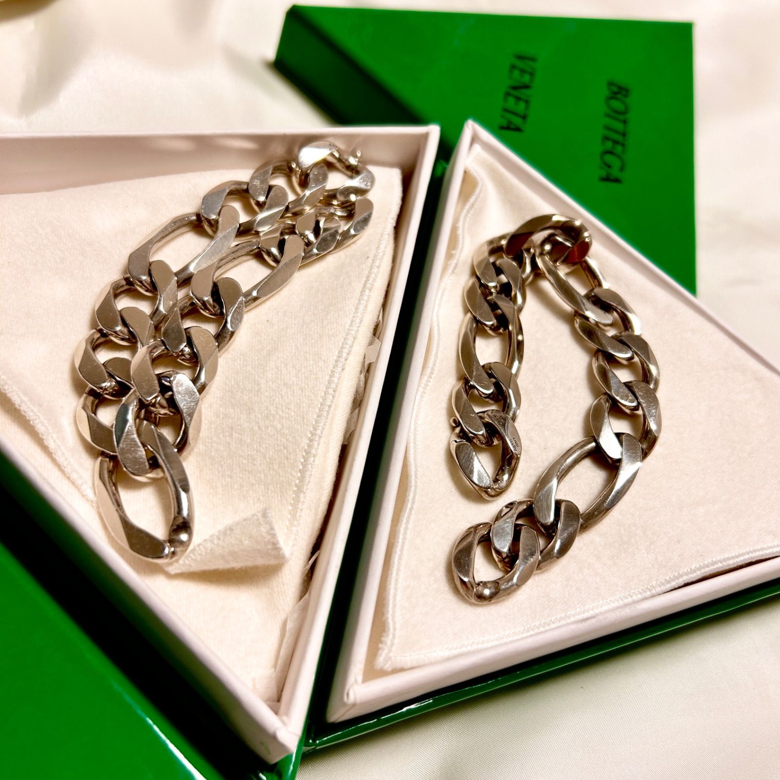 ボッテガヴェネタ ヴィンテージブレスレット シルバー BOTTEGAVENETA