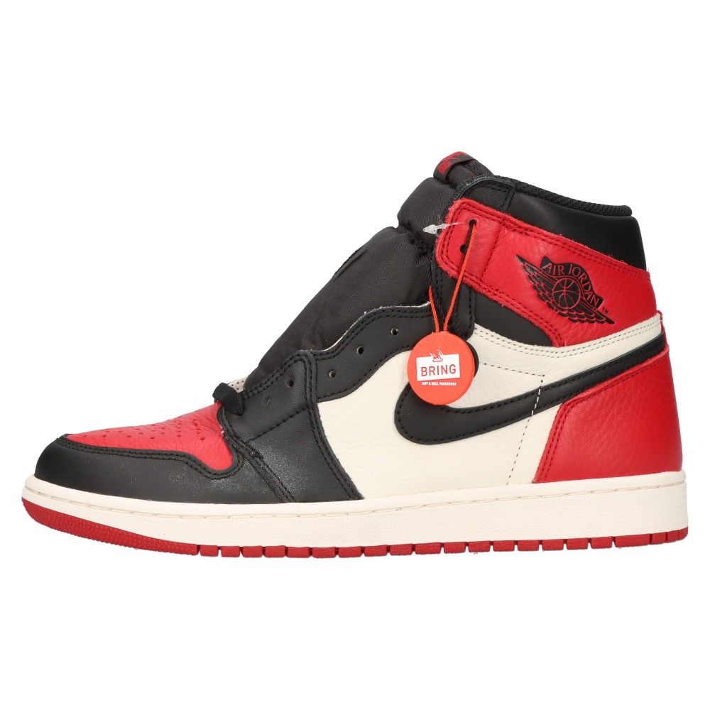 NIKE (ナイキ) AIR JORDAN 1 RETRO HIGH OG BRED TOE 555088-610 エア