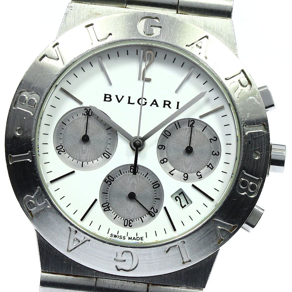 ブルガリ BVLGARI CH35S ディアゴノ スポーツ クロノグラフ クォーツ