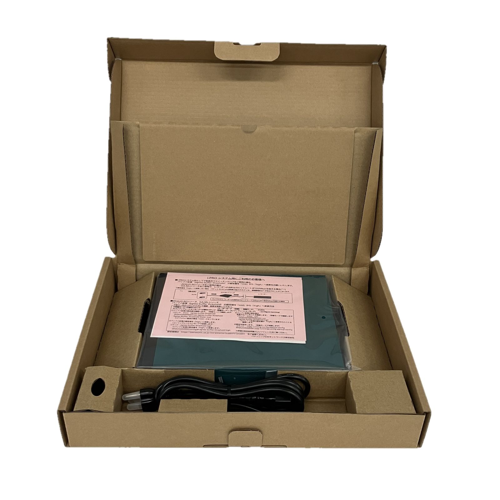 PN260893 GA-ML8TPoE+ PoE給電スイッチングハブ Panasonic 未使用・欠 