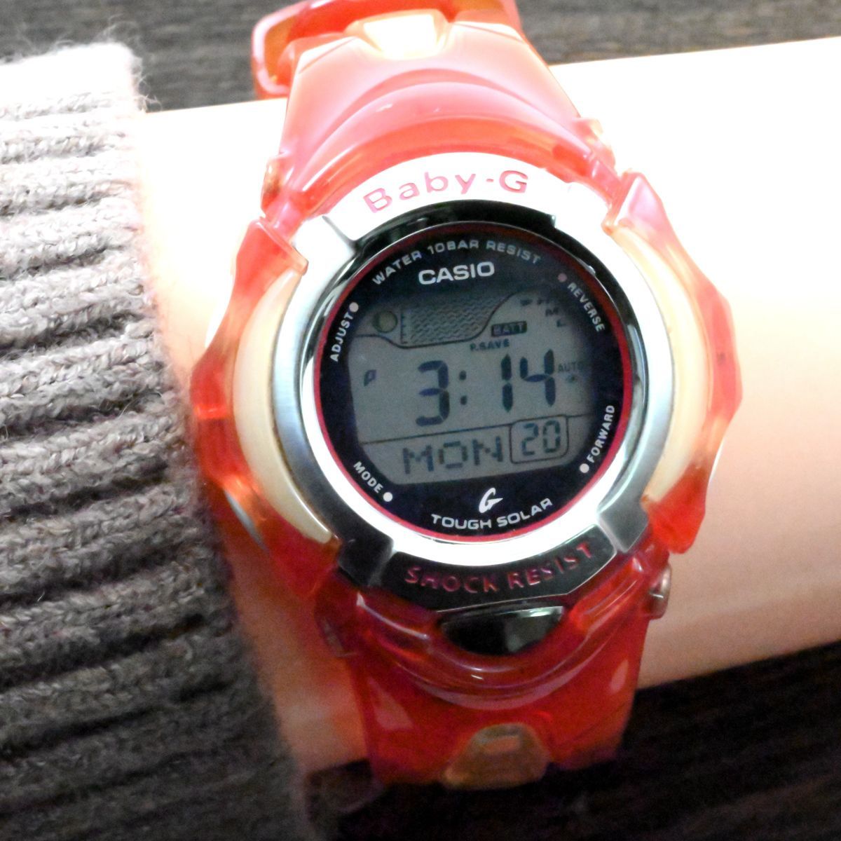 CASIO Baby-G BGX-220 海対応 タフソーラー搭載モデル Baby-G - 超希少カシオベビーG BGX―220タフソーラージャンクの