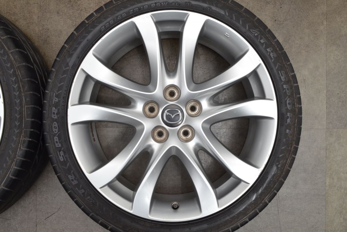 大特価】マツダ アテンザ 純正 19in 7.5J +45 PCD114.3 ATRスポーツ 