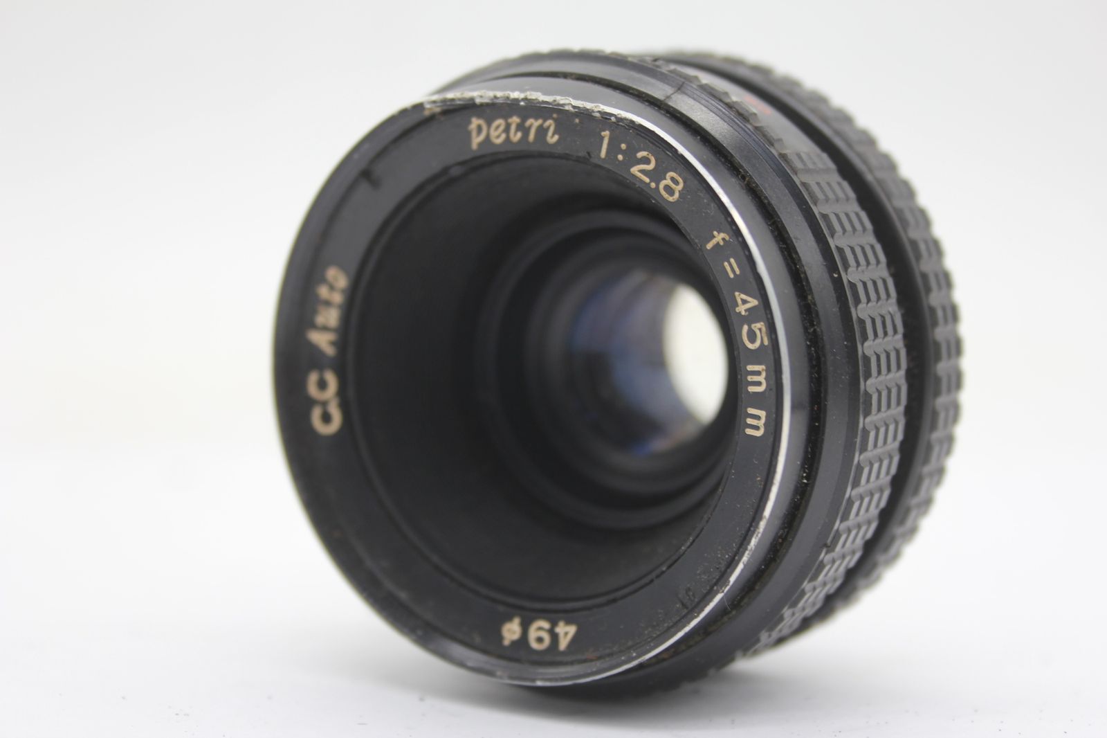 Petri CC Auto 45mm F2.8 M42マウント Poor Condition Petri C.C Auto 45Mm F2.8 M42 Mount Lens V2306