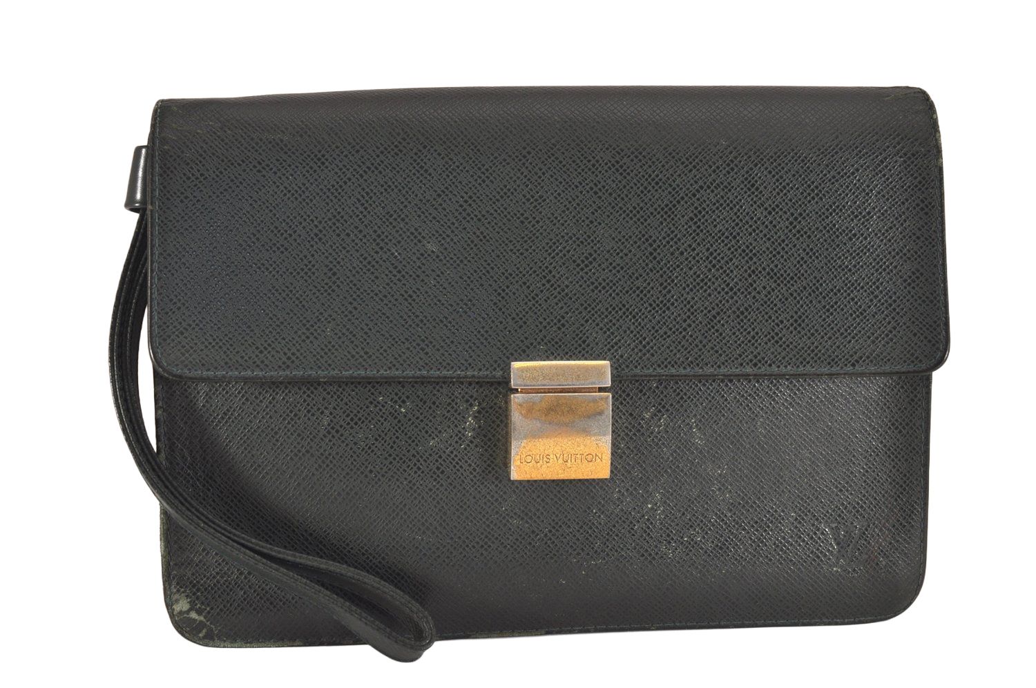 Louis Vuitton ヘリンボーン ウール スカート WJSK03WPS LOUIS VUITTON ルイヴィトン タイガ セレンガ クラッチ