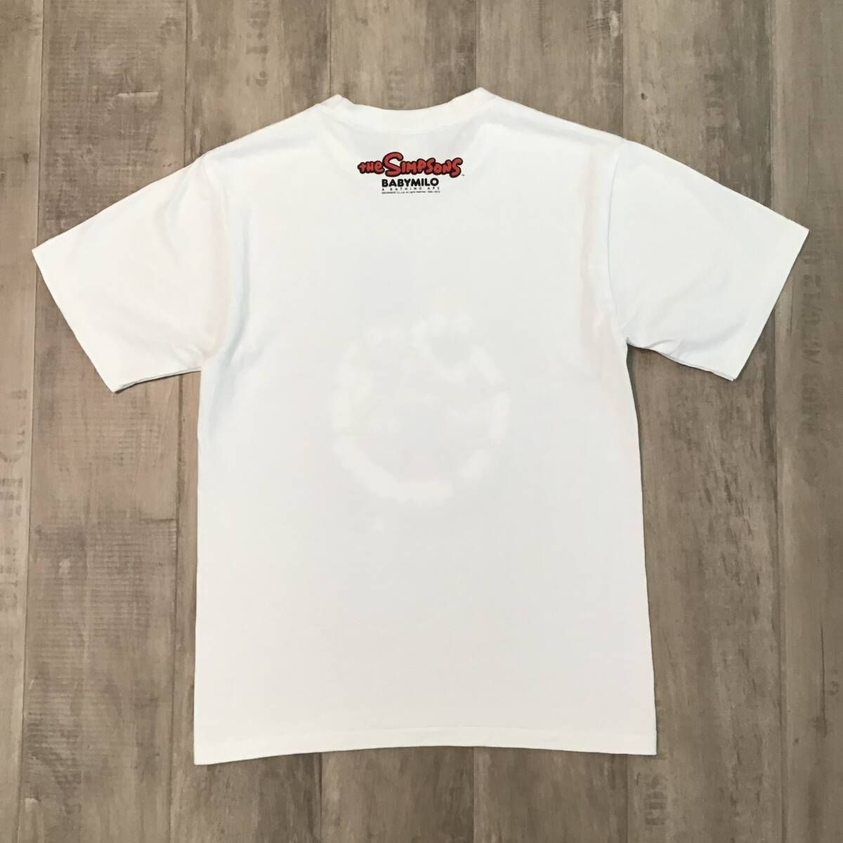 ☆美品☆ THE SIMPSONS × BAPE BABY MILO Tシャツ Sサイズ a bathing