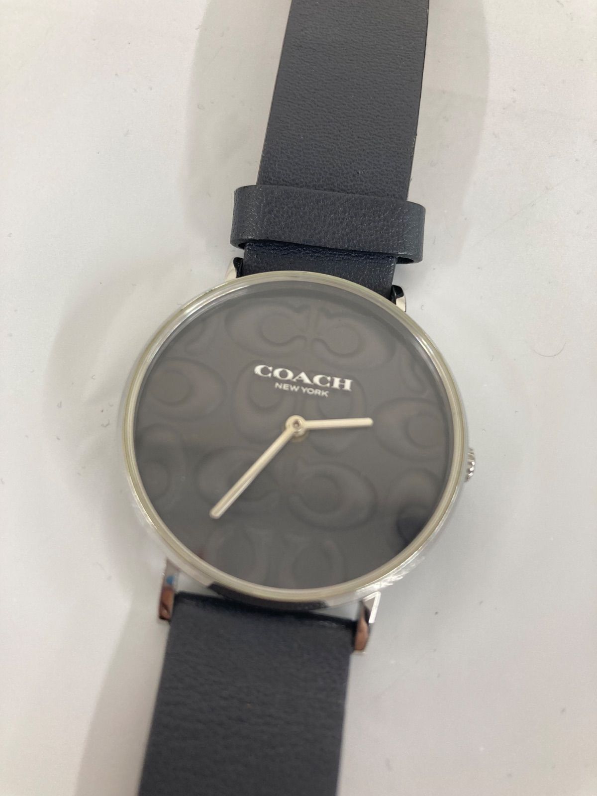 COACH(コーチ) / クォーツ腕時計/アナログ/--/BLK/GRY | 中古品
