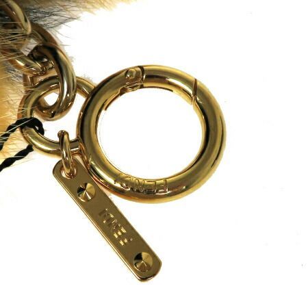 中古】 超美品 フェンディ FENDI モンスター バッグチャーム