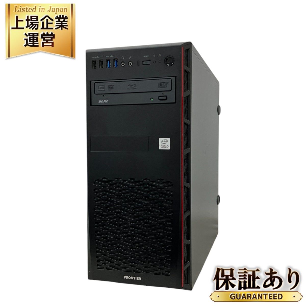 BTOパソコン FRONTIER デスクトップ PC i5-10400F 32GB SSD 1TB RTX 3060 Ti Win11 中古  M9491604 - メルカリ