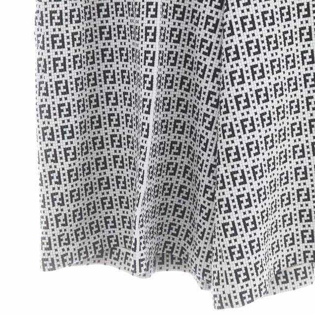 フェンディ FENDI FF柄 ズッキーノ クロップドパンツ キュロット