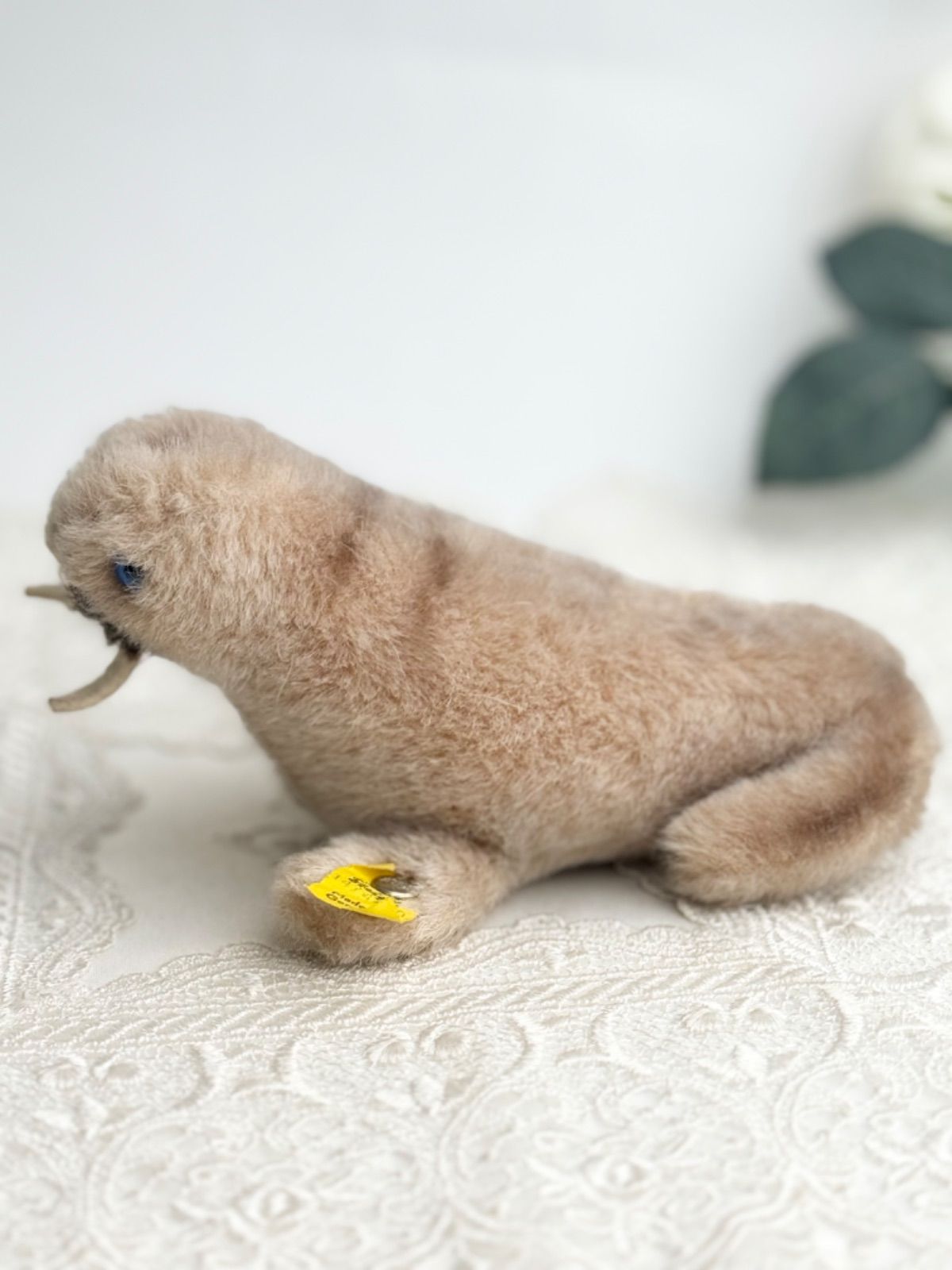 Steiff - シュタイフ★Wally Walrus★セイウチのウォーリー/海象/ウォーラス 送料無料☆シュタイフ☆Wally Walrus 10cm☆セイウチの