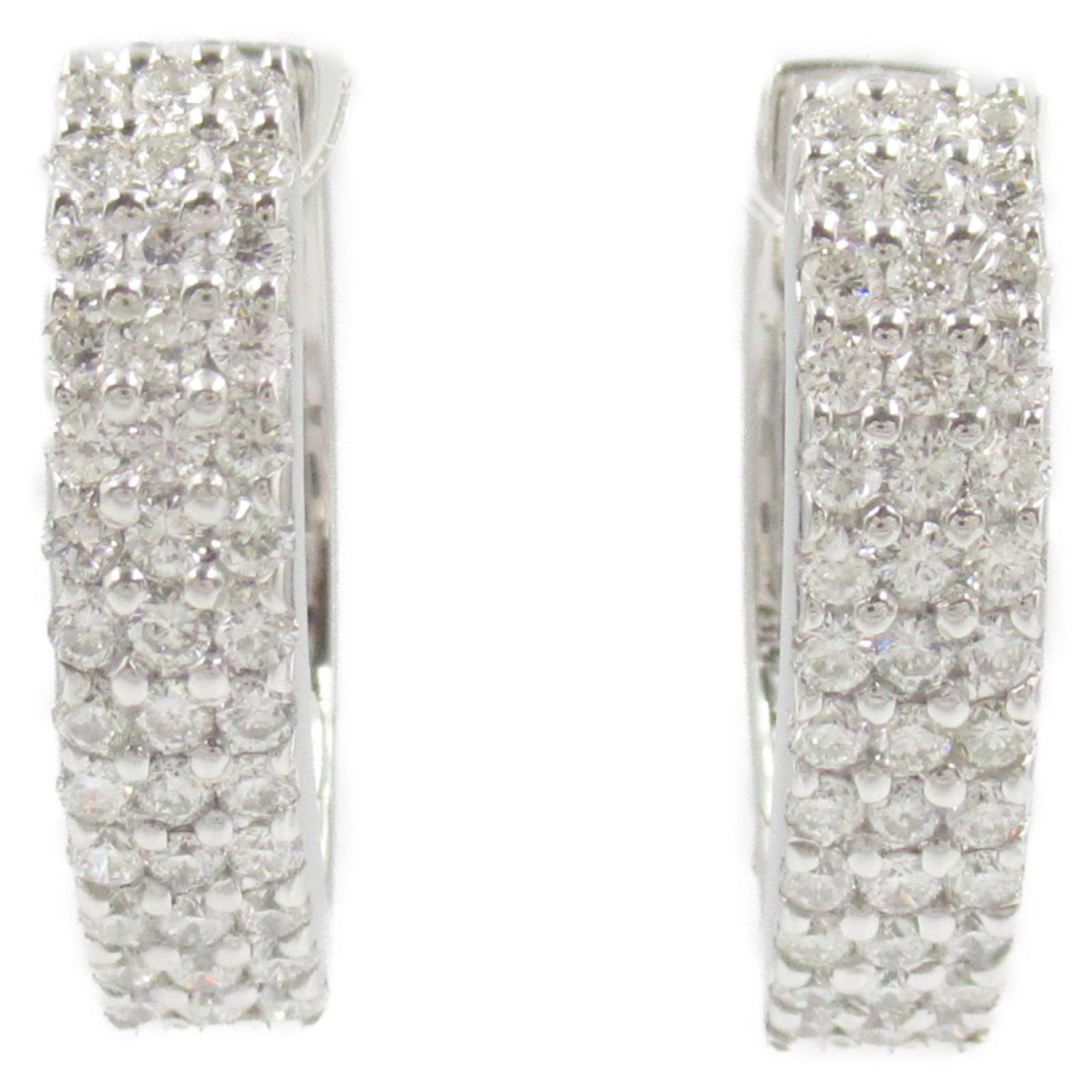 ジュエリー JEWELRY ピアス ダイヤモンド ピアス ﾀﾞｲﾔ 7.0g K18WG  