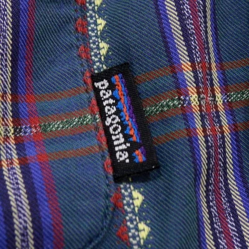 90s vintage patagonia チェック柄 雪無しタグ 半袖シャツ メンズ 表記Mサイズ - メルカリ
