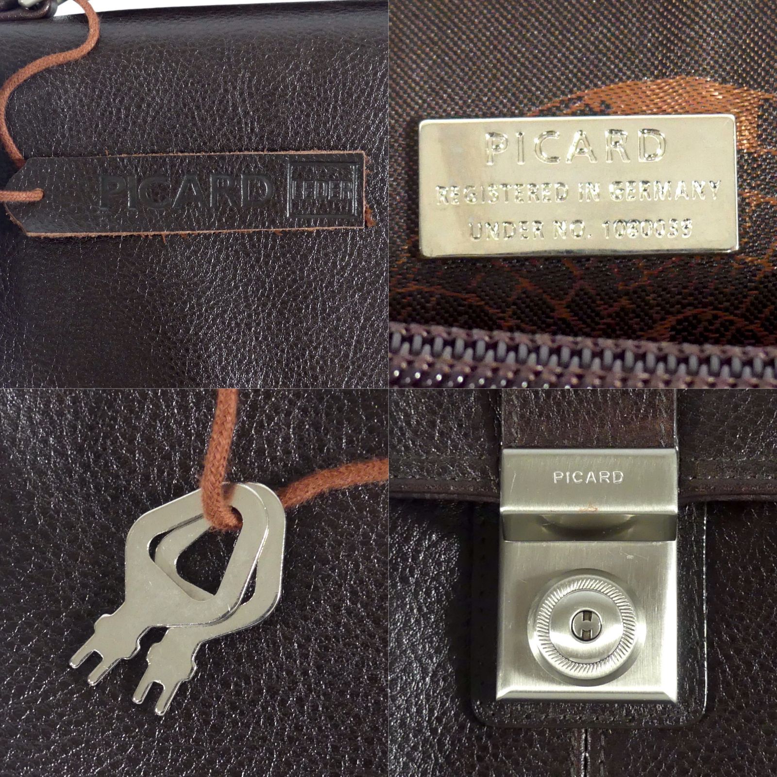 PICARD ピカード ビジネスバッグ 本革 ショルダーバッグ NR4016 - メルカリ