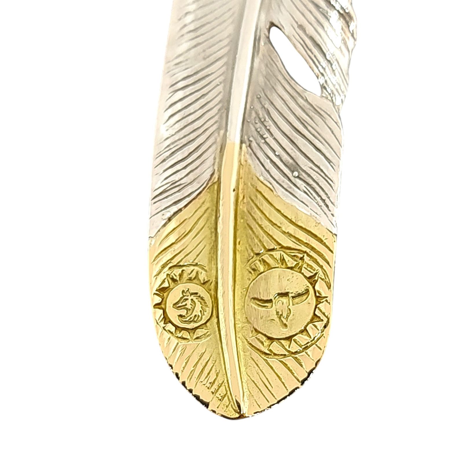 タディアンドキング sv プレーン フェザー 特大 LL シルバー 美品