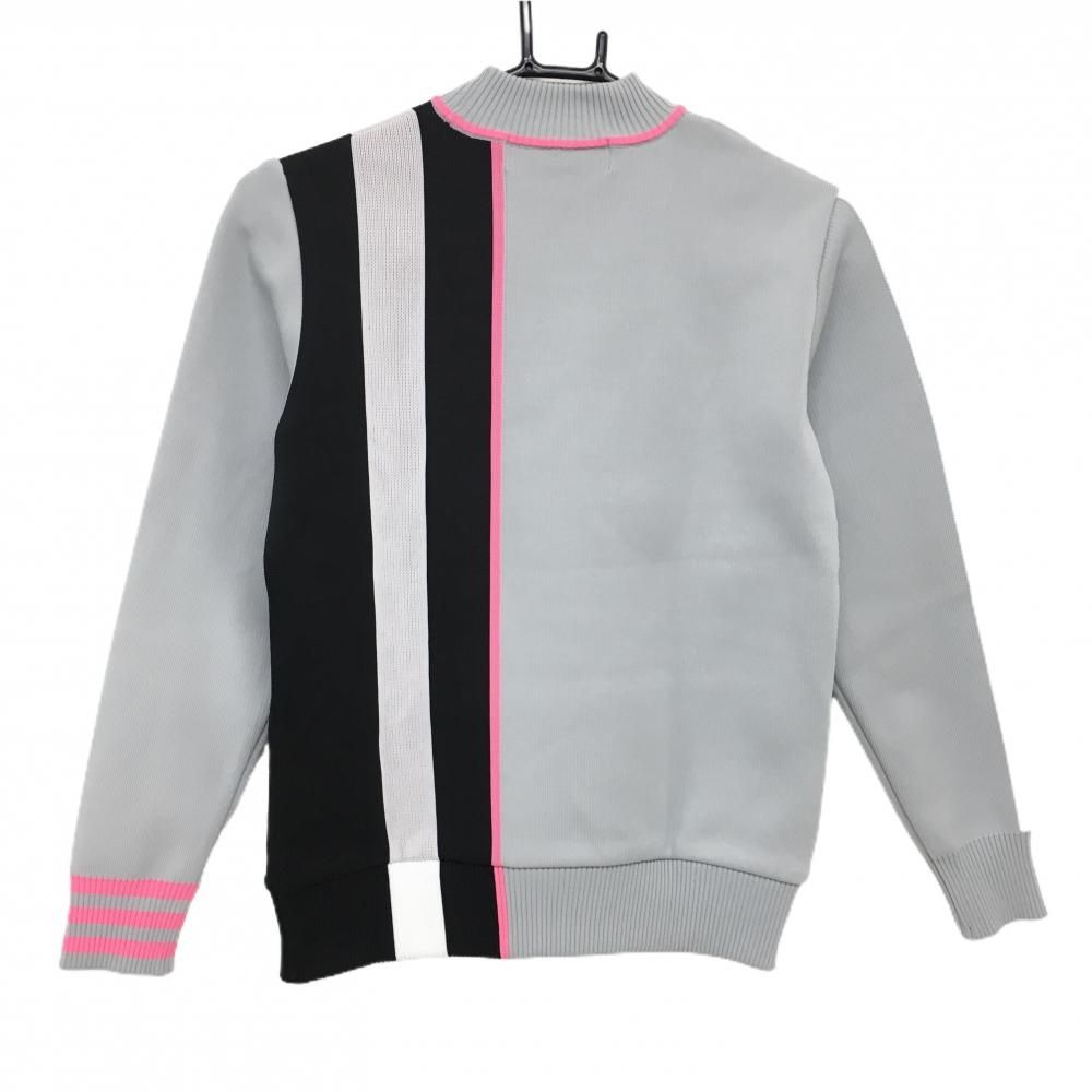 ディセンバーメイネイビー グレー 長袖 ハイネック ウェア 超美品