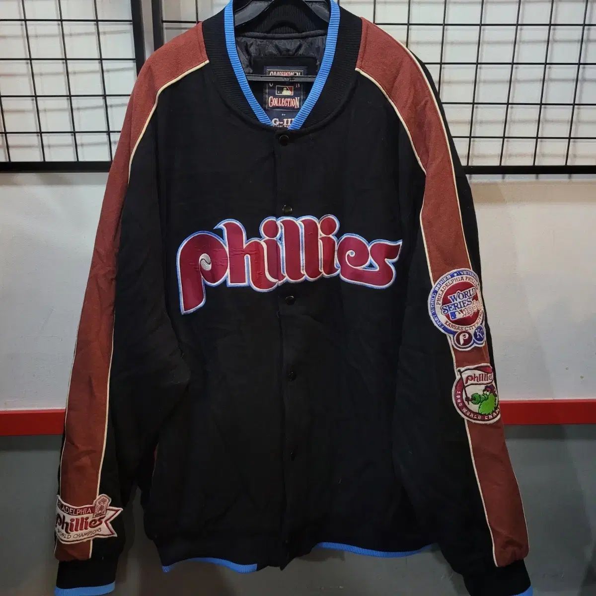 正規品 クーパーズタウン USA フィラデルフィア フィリーズ WORLD SERIES モデル スタジャン