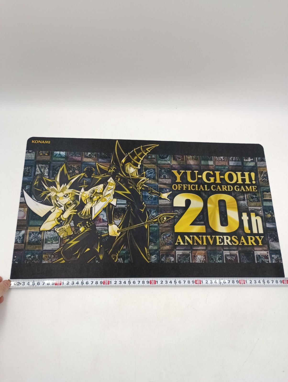 K-1221】遊戯王/20th ANNIVERSARY SET 特製デュエルフィールド（ラバー