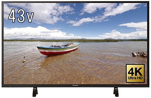 中古】パナソニック 43V型 液晶テレビ ビエラ TH-43FX600 4K 2018年