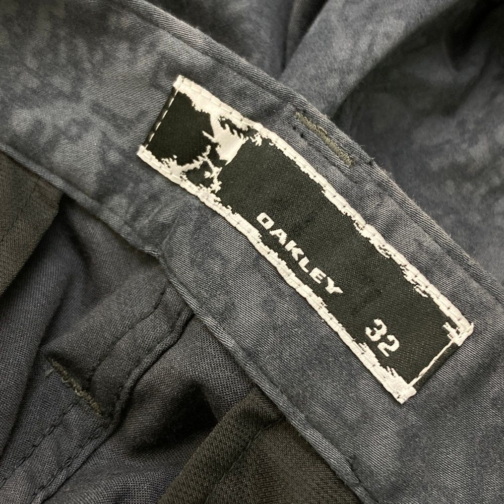 新品タグ付】OAKLEY オークリー ゴルフパンツ ネイビー グレー Lサイズ