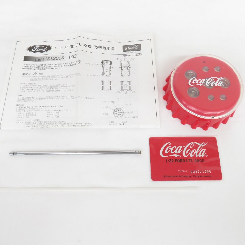 コカ・コーラ ラジコンフォード 1:32 FORD LTL9000非売品 - トイラジコン