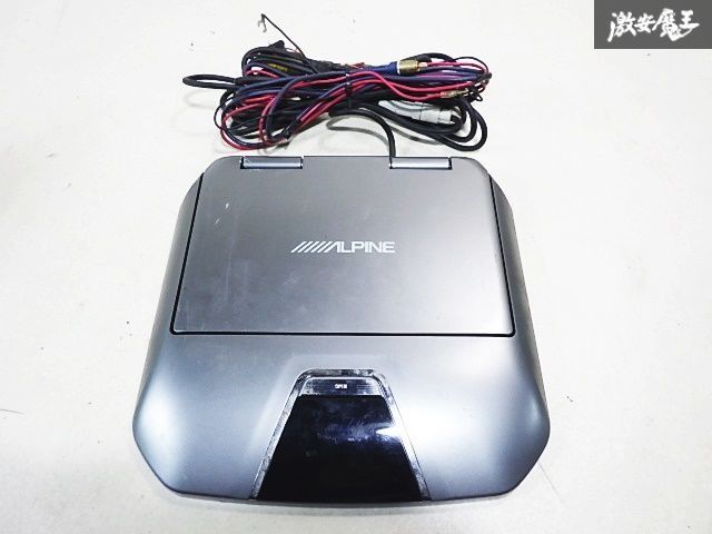 ALPINE 10.2インチ リア フリップダウンモニター ヴェルファイア 2.4Z 前期 (ANH20) 社外 Alpine アルパイン