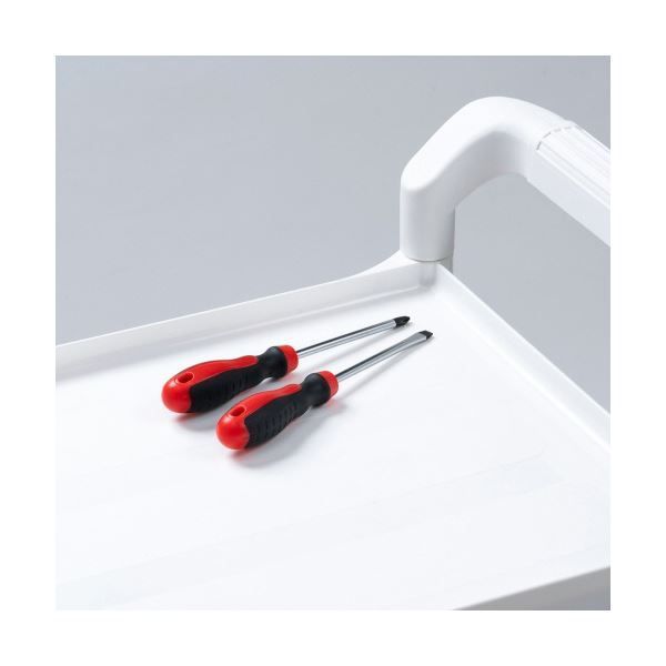 サンワサプライ3段式カート ホワイト