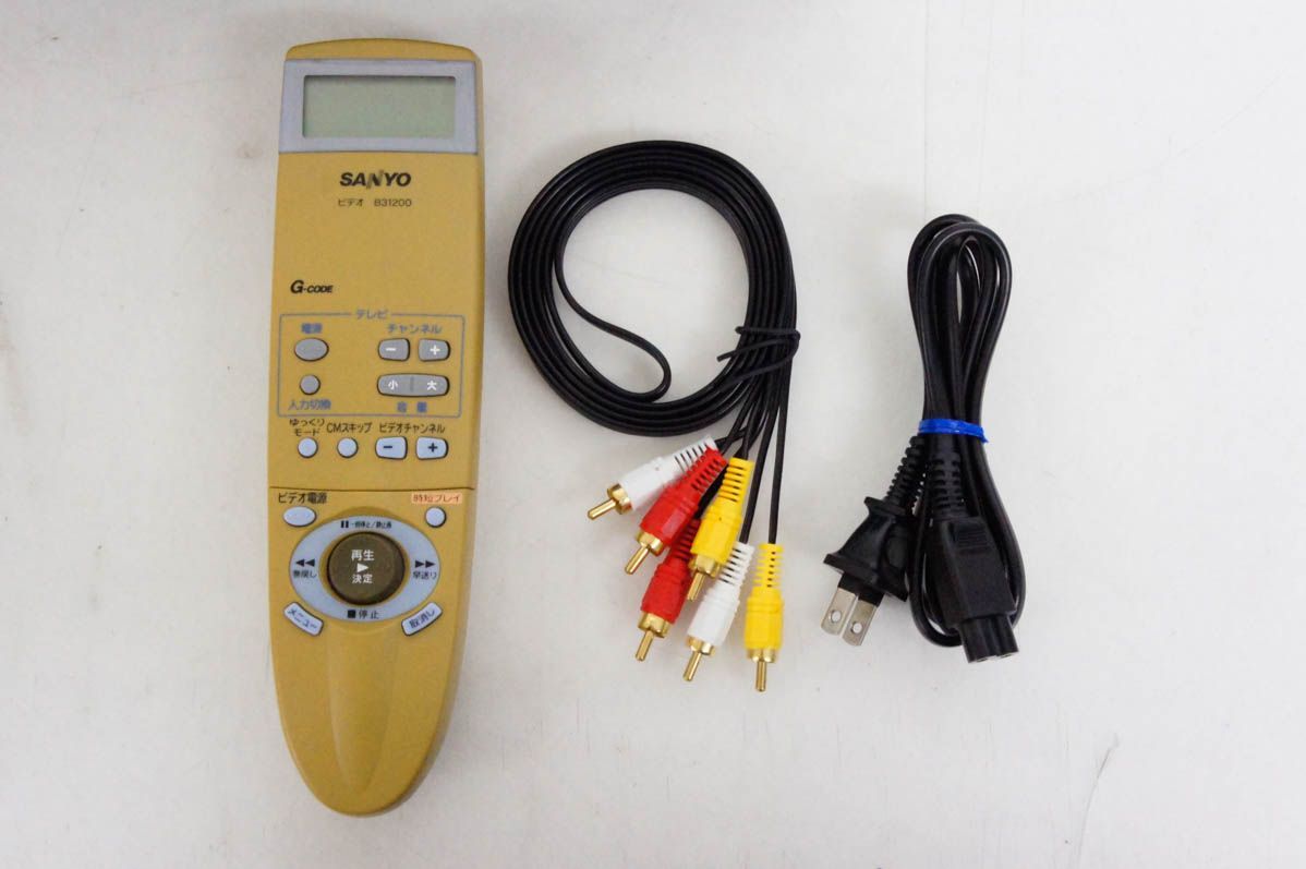 三洋SANYO ビデオテープレコーダー ビデオデッキ VZ-H 33 G VHS ビデオデッキ プレーヤー テレビ 映像機器