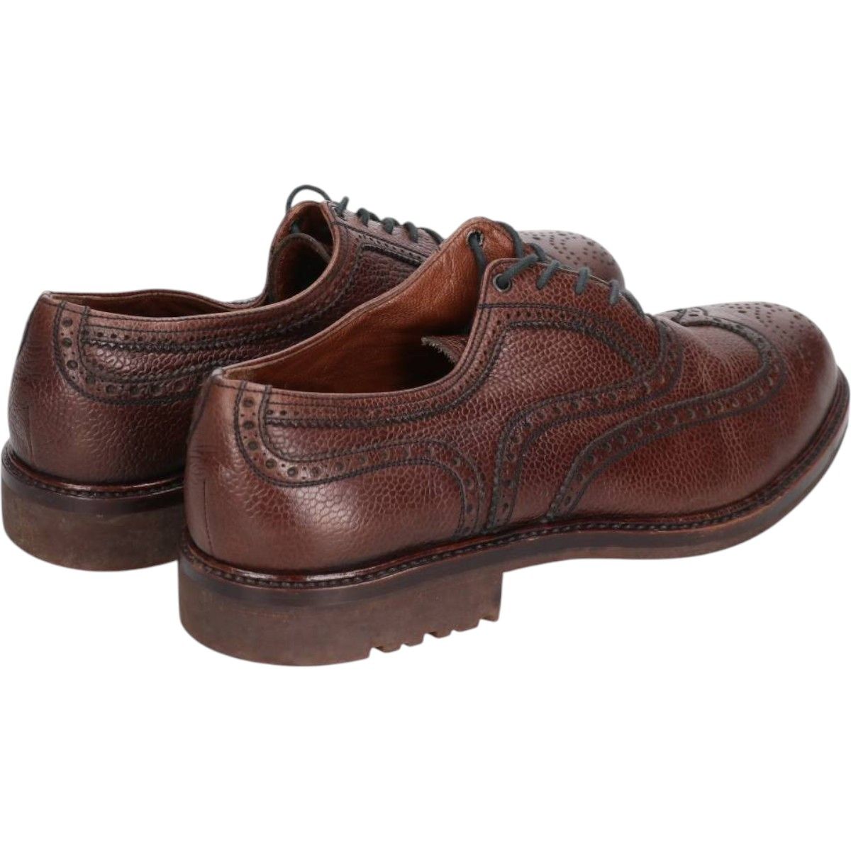 古着 GEORGE'S フルブローグ ウイングチップシューズ メンズ28.0cm相当