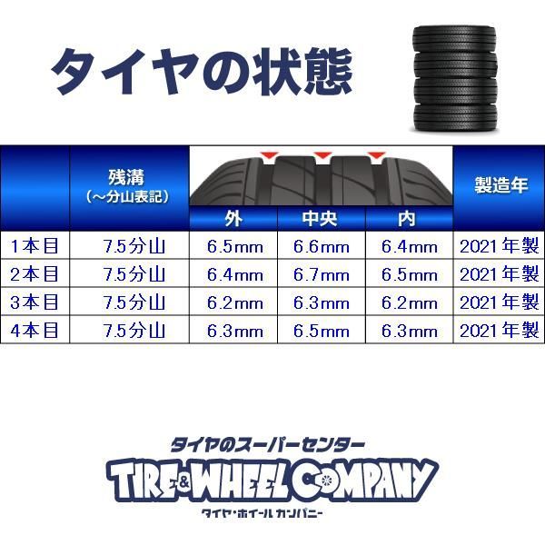 165/65R14 グッドイヤー アイスナビ8 中古タイヤ スタッドレスタイヤ 4本セット w14240419602 - メルカリ