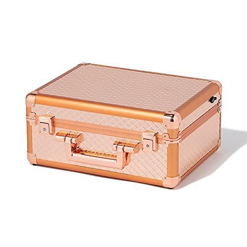 Francfranc LEDライト付き ハリウッドメイクBOX お気に入りのメイク道具を可愛く収納！ライト付きのハリウッド