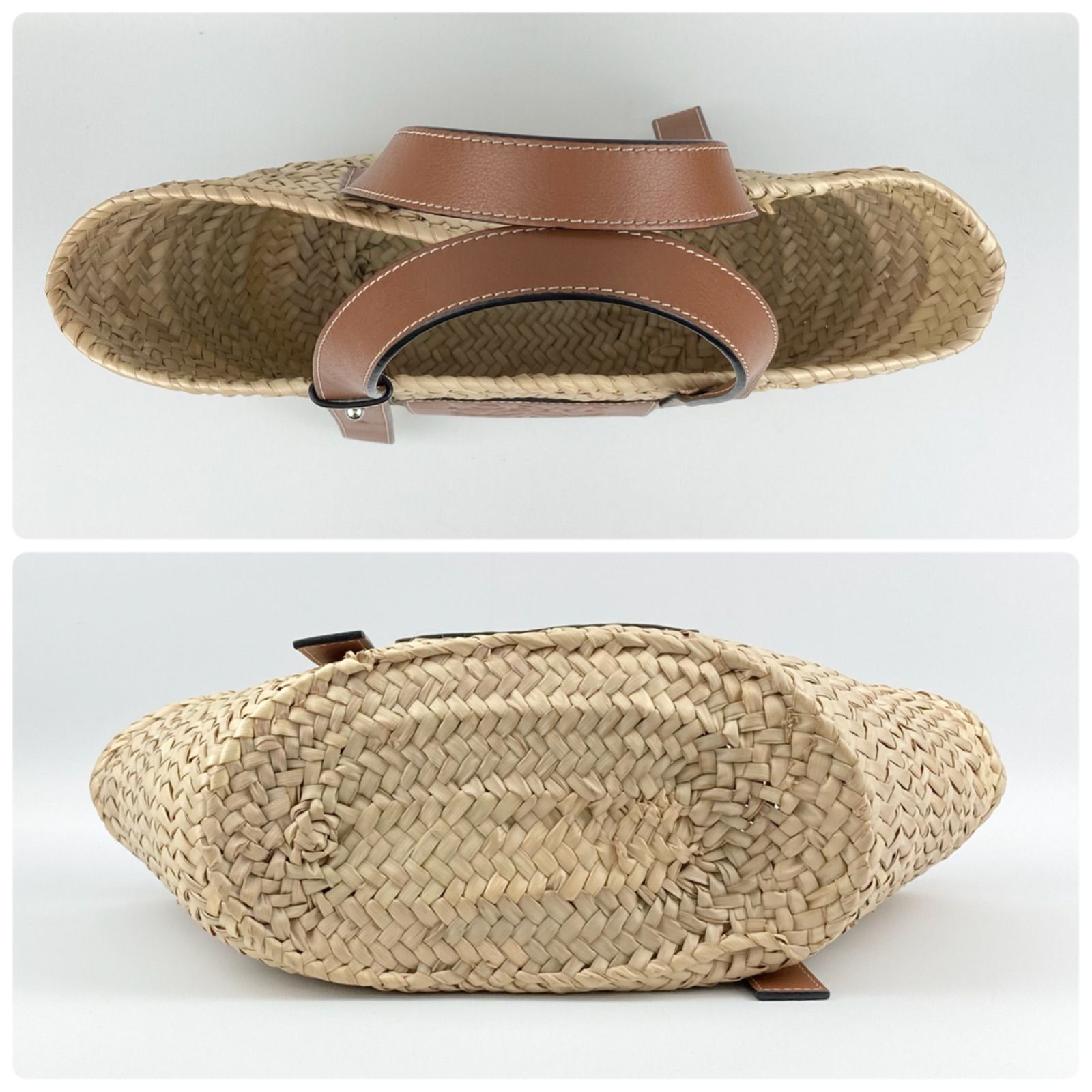 新品未使用品　LOEWE 　ロエベ　ラフィア　かごバッグ　バッグ　スモール LOEWE ロエベ バッグ レディース ブランド ショルダーバッグ